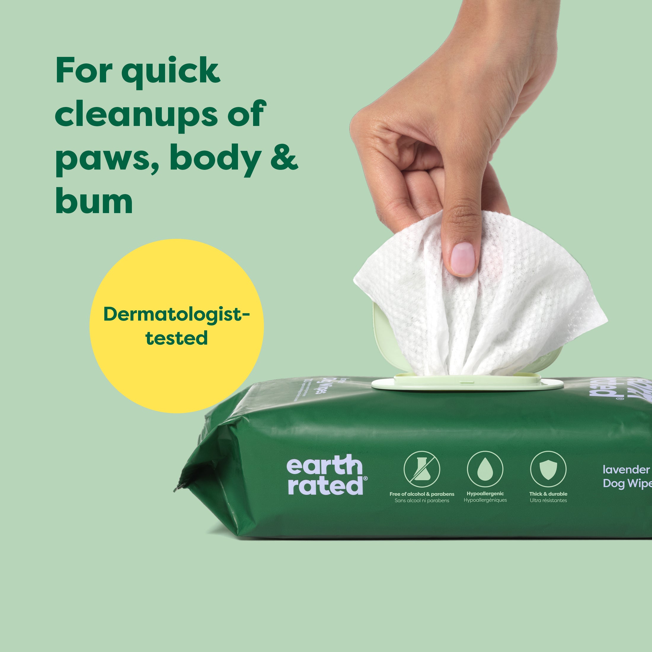 Textured Dog Grooming Wipes