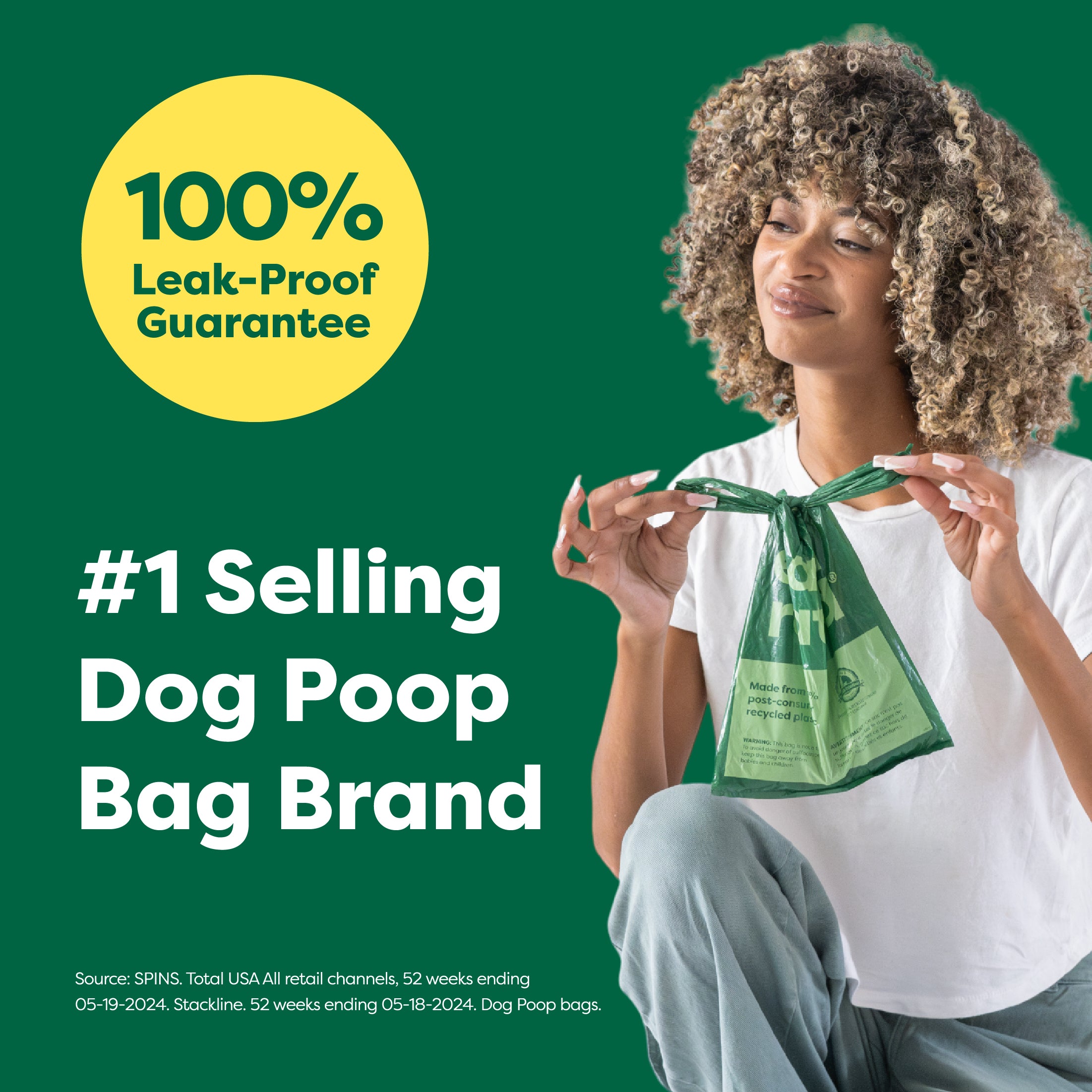 Easy-Tie Handle Poop Bags