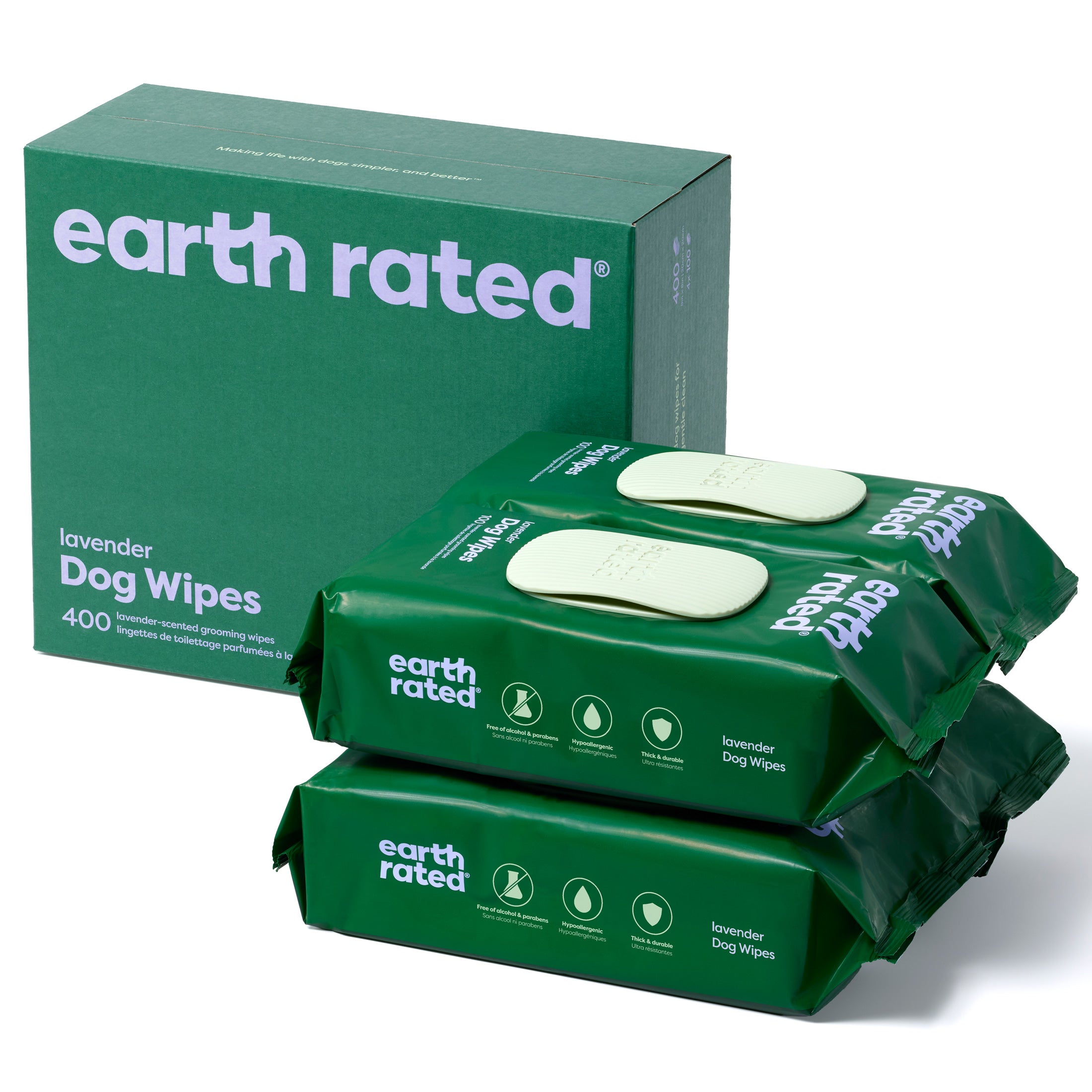 Textured Dog Grooming Wipes